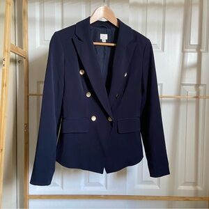 A New Day Blue and Gold Tailored Blazer